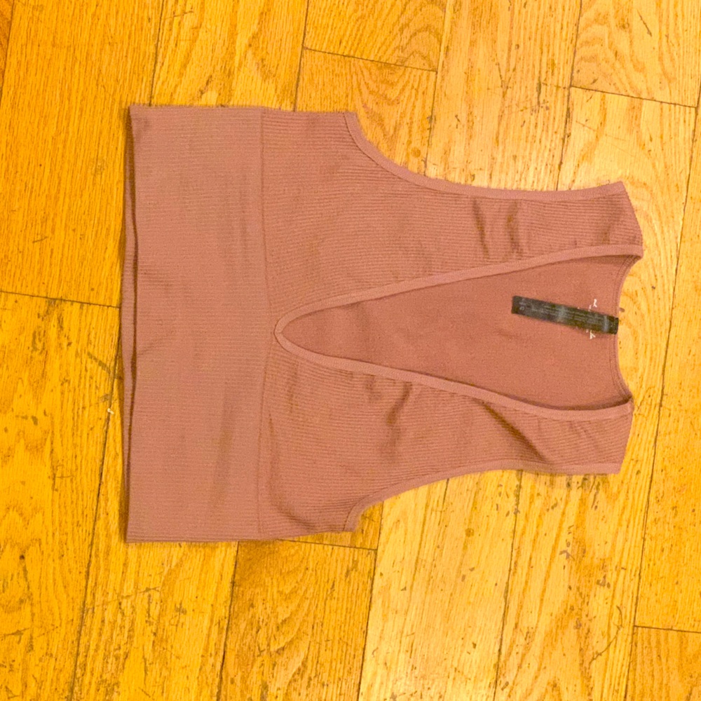 Dusty Pink Crop Top
